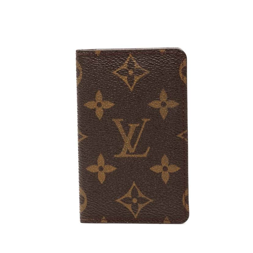 Louis Vuitton Monogram Pocket Organizer Brown Very good condition - Front View