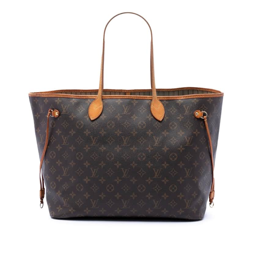 Louis Vuitton Monogram Neverfull GM Brown Very good condition - Front View