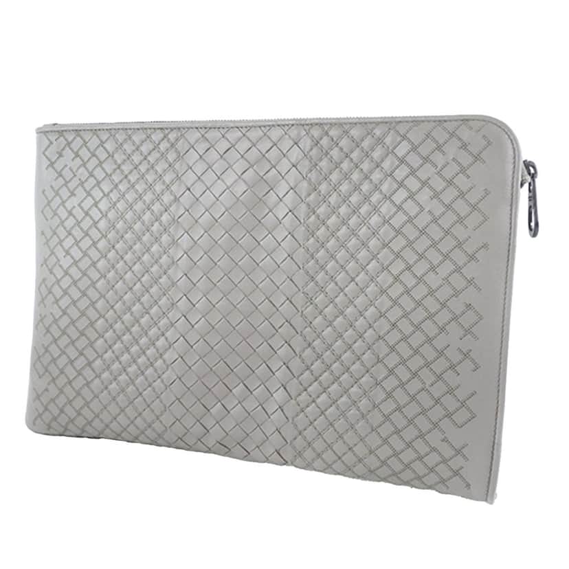 Bottega Veneta Nappa Intrecciato Clutch Other Leather Very good condition - Front View