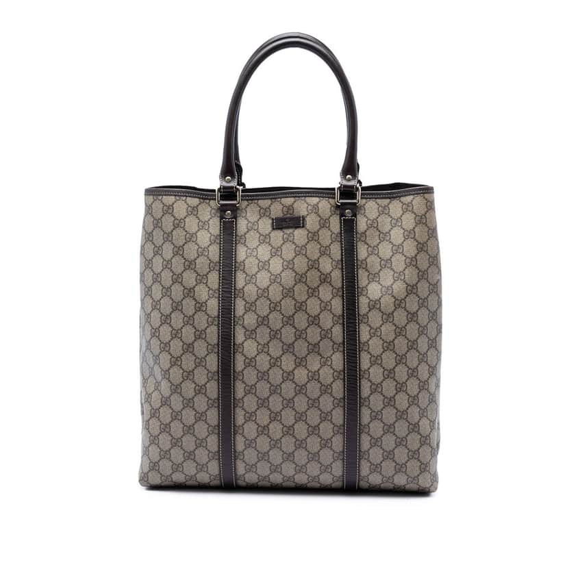 Gucci GG Supreme Joy Vertical Tote Beige Very good condition - Front View