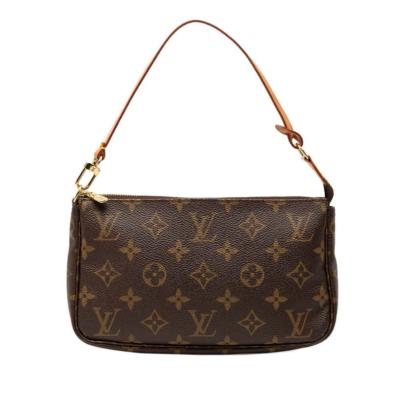 Louis Vuitton Monogram Pochette Accessoires Brown Very good condition - Front View