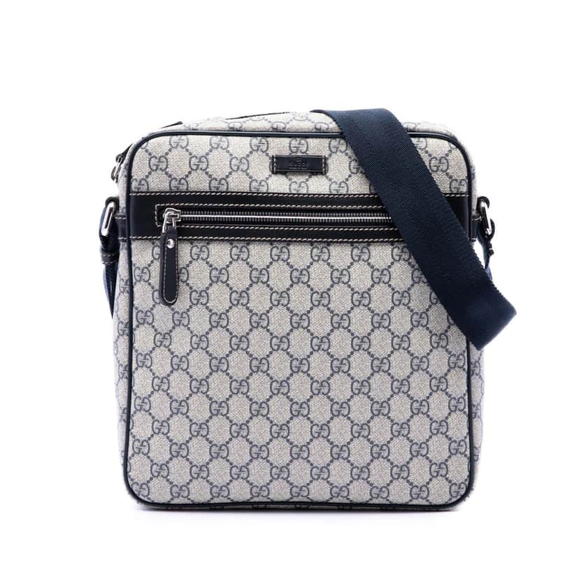 Gucci GG Supreme Crossbody Beige Very good condition - Front View