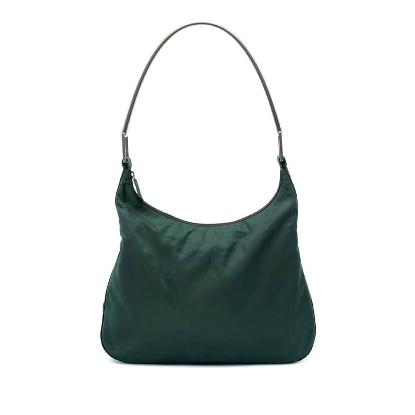 Prada Tessuto Shoulder Bag Green Very good condition - Front View