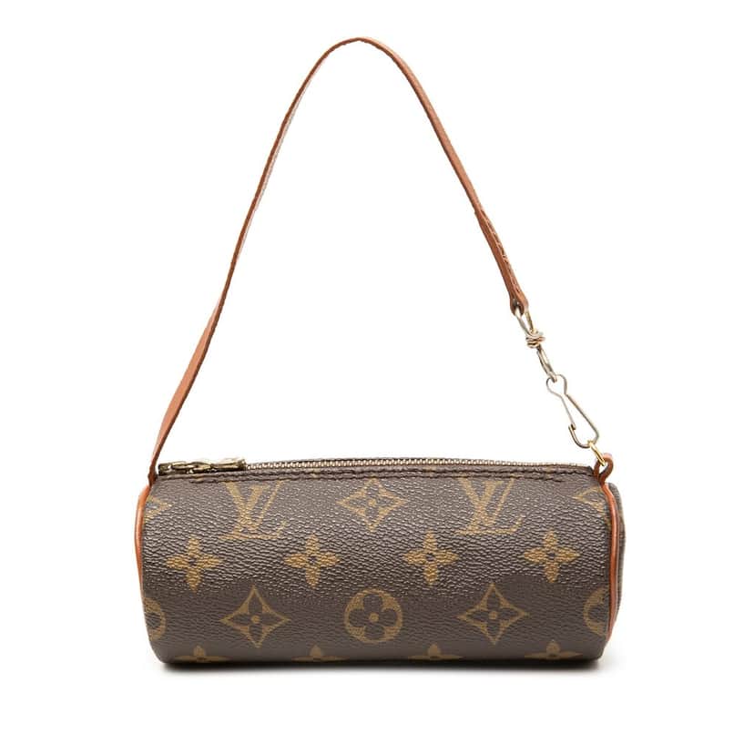 Louis Vuitton Monogram Papillon Pochette Brown Very good condition - Front View