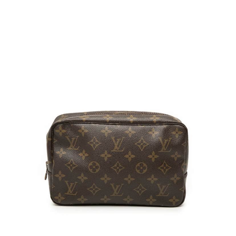Louis Vuitton Monogram Trousse Toilette 23 Brown Very good condition - Front View
