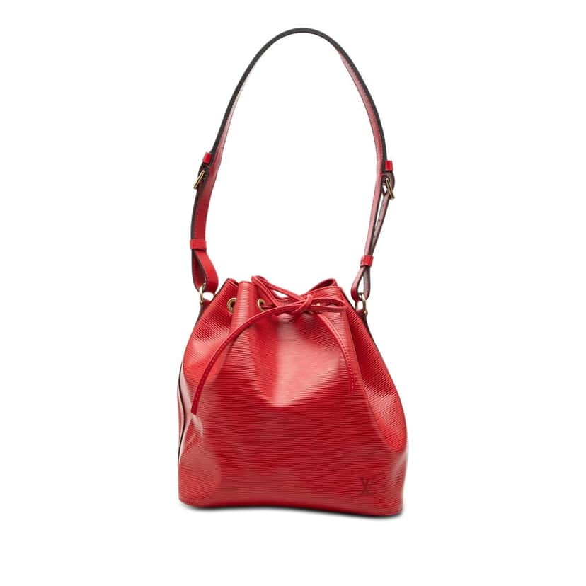 Louis Vuitton Epi Petit Noe Red Leather Very good condition - Front View