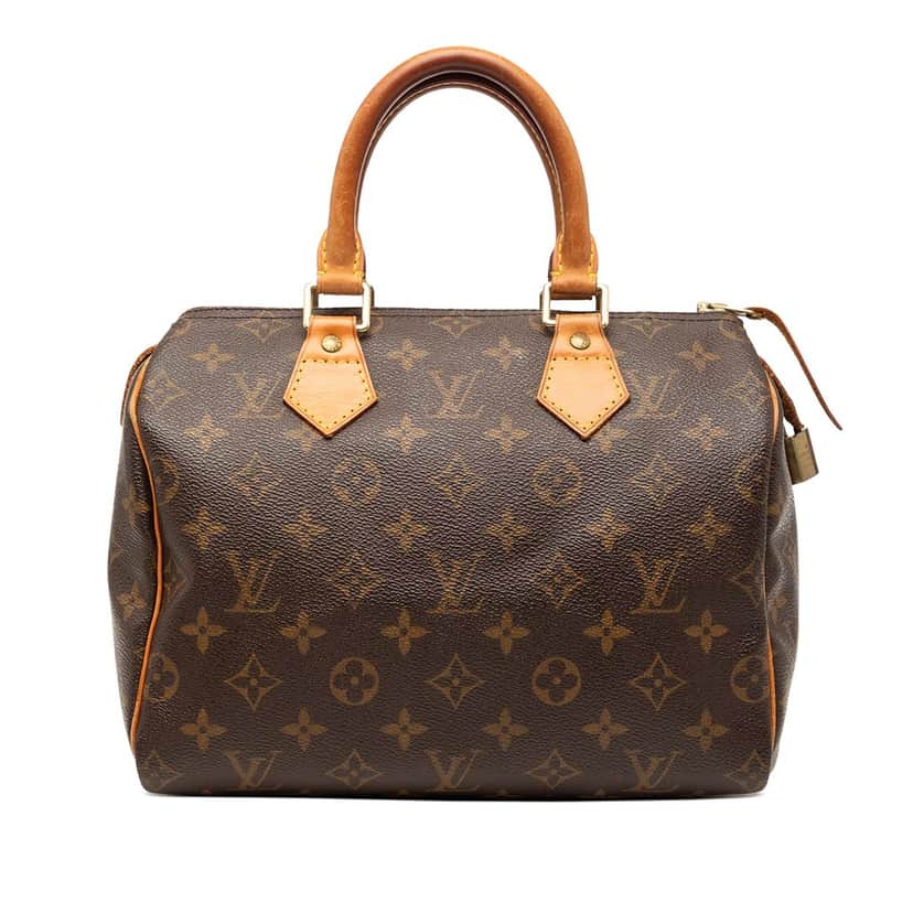 Louis Vuitton Monogram Speedy 25 Brown Very good condition - Front View