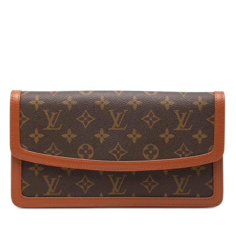 Louis Vuitton Monogram Pochette Dame PM Brown Very good condition - Front View