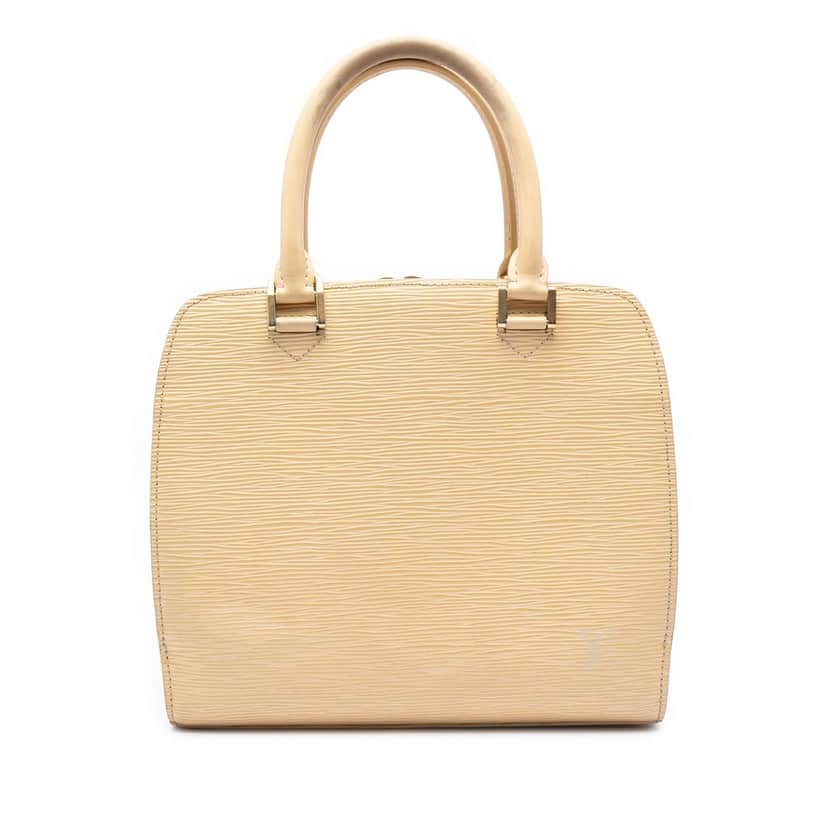 Louis Vuitton Epi Pont Neuf PM Beige Leather Very good condition - Front View