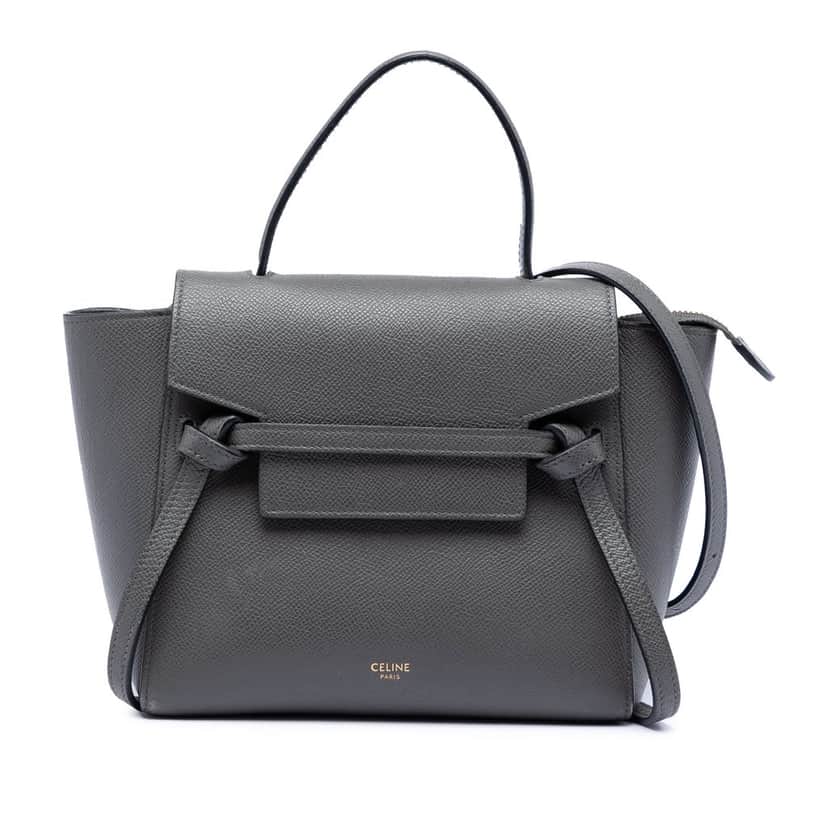 Celine Nano Grained Calfskin Belt Bag Other Leather Very good condition - Front View