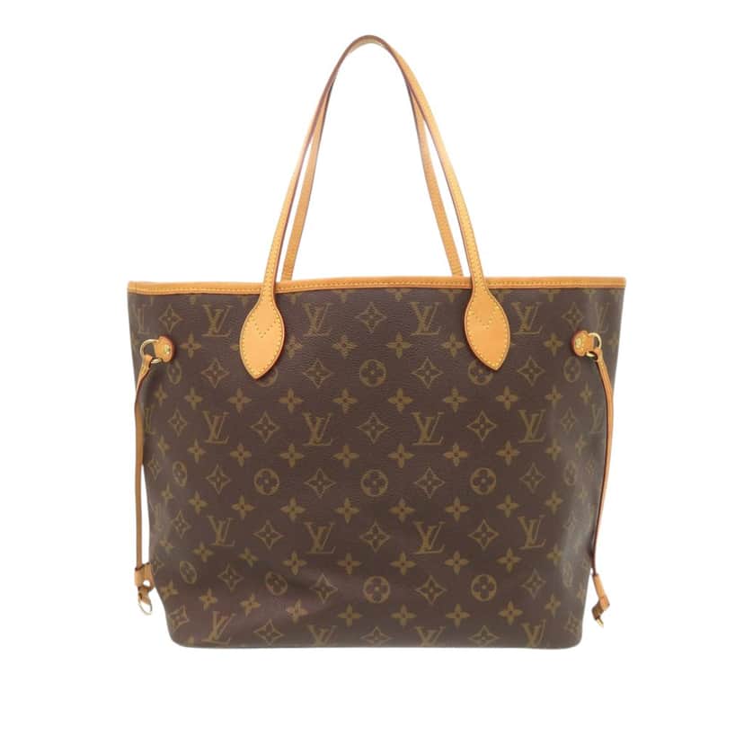 Louis Vuitton Monogram Neverfull MM Brown Very good condition - Front View
