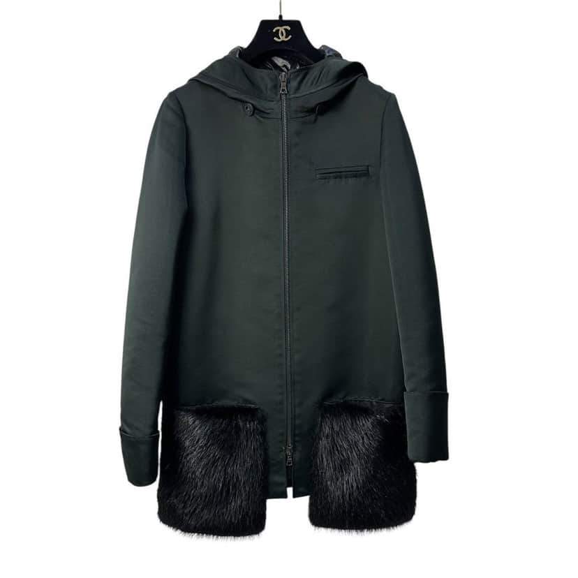 Vera Wang Vera Wang Pre-Fall 2014 Polyester Pockets Coat Sz.40 Pre-owned Other Good condition - Front View