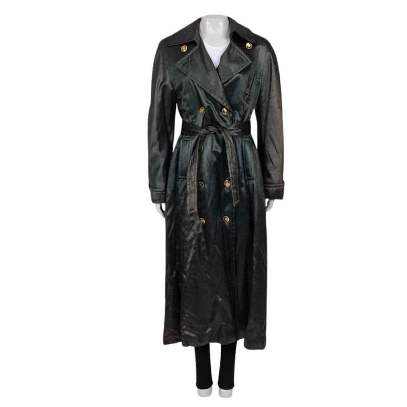 Escada Vintage Escada Green Coat - EU36 / S Pre-owned Green Good condition - Front View