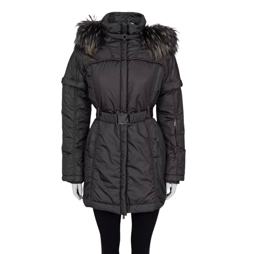 Celine Celine Black Removable Sleeve Puffer Jacket - Size M Pre-owned Black Good condition - Front View