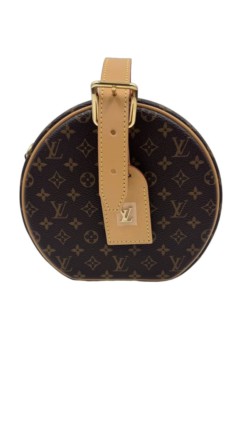 Louis Vuitton Petite Boite Chapeau Camel Leather Very good condition - Front View