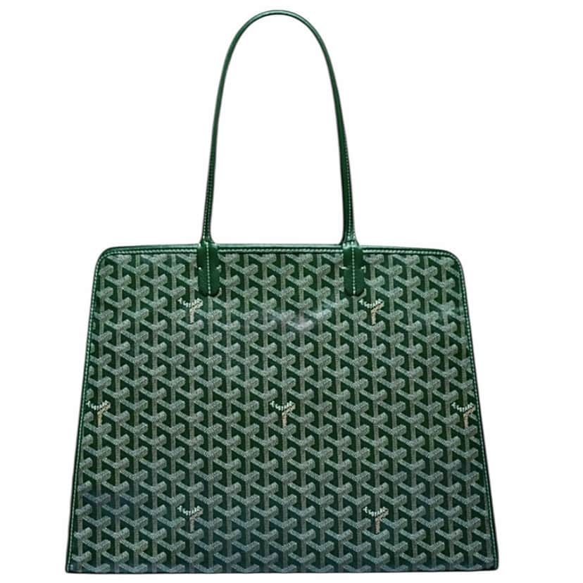 Goyard Goyard Hardy Bag Green Canvas Never worn, with tag - Front View