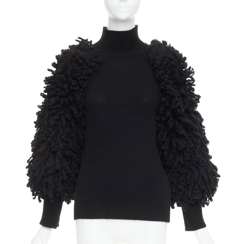 VALENTINO GARAVANI Product Black Wool Very good condition - Front View