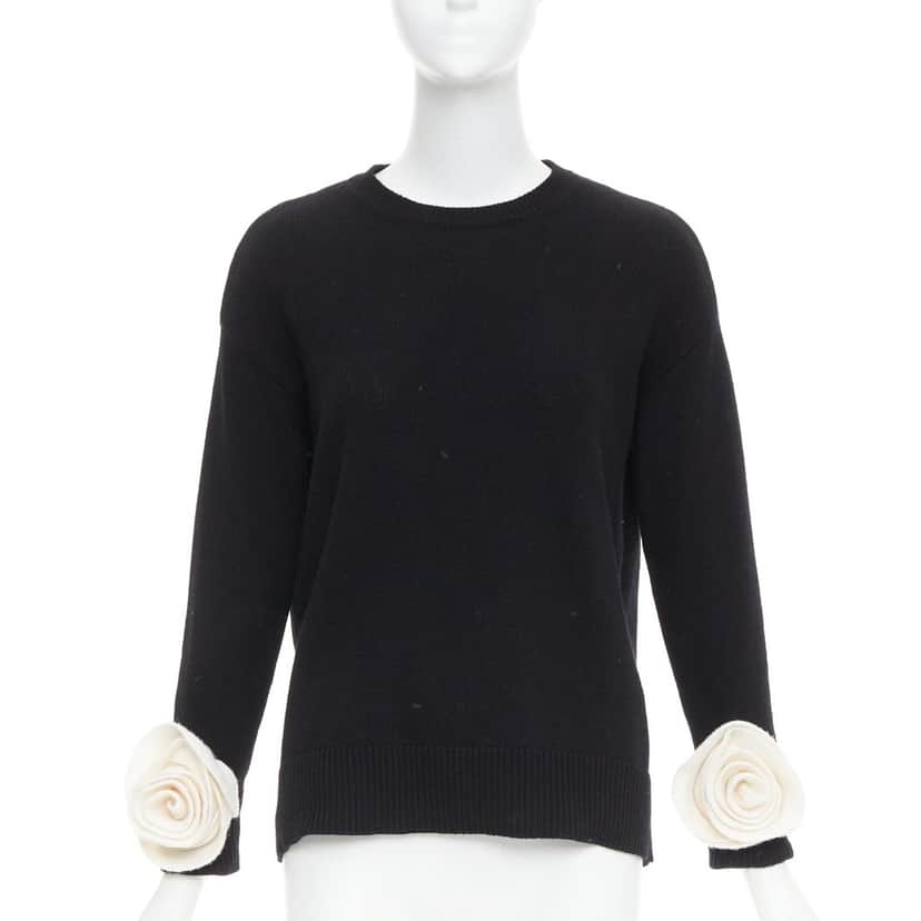 VALENTINO GARAVANI Product Black Wool Very good condition - Front View