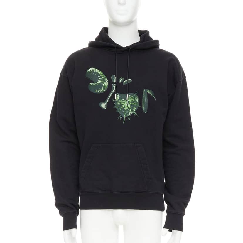 Dior Cactus Jack Black & Green Black Cotton Very good condition - Front View