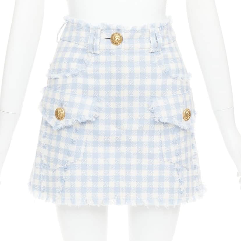 Balmain Product Blue Cotton Very good condition - Front View