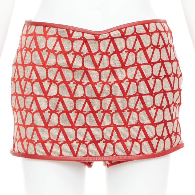 Valentino Toile Iconographe Beige Polyester Very good condition - Front View