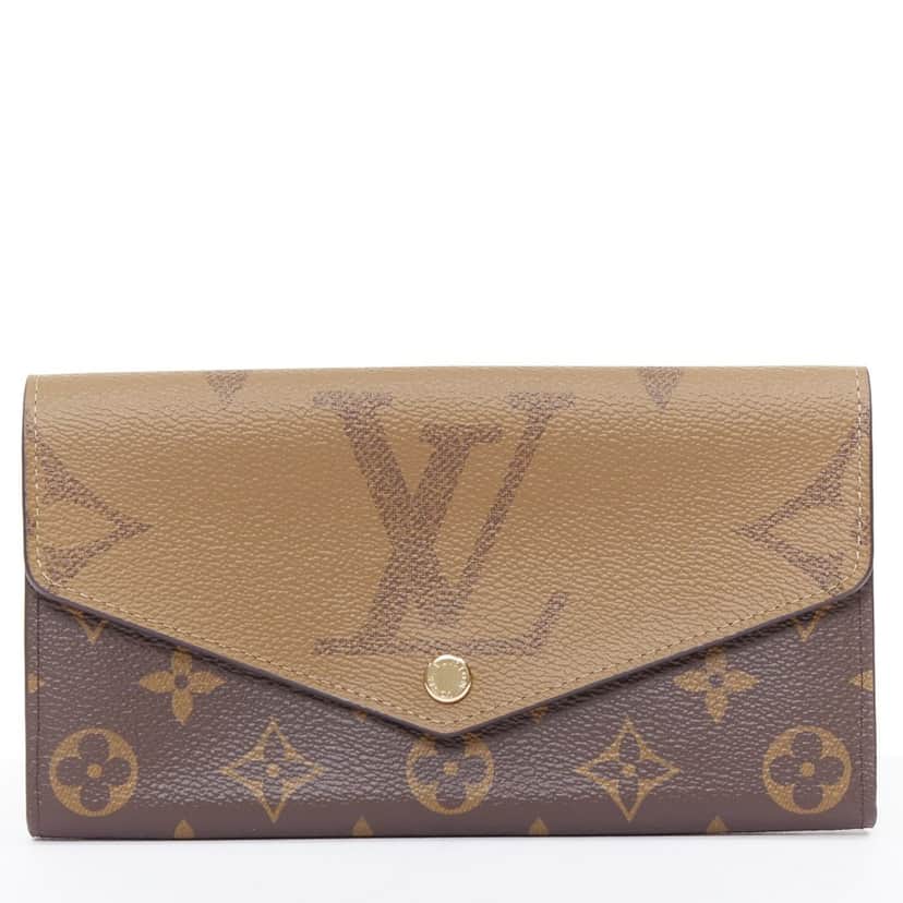 Louis Vuitton Sarah portefeuille Brown Very good condition - Front View