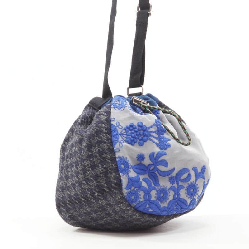 Sacai Transformable Bucket Bag Grey Never worn - Front View