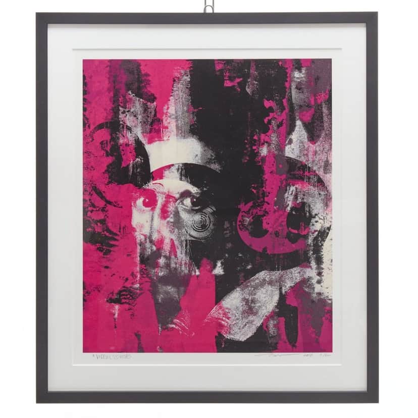 NON SIGNE / UNSIGNED Glance Past The Future MultiColor Never worn - Front View