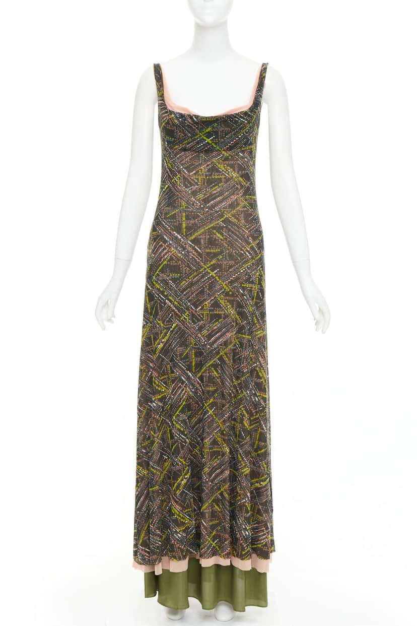 NON SIGNE / UNSIGNED Sinop Brown Polyamide Never worn, with tag - Front View