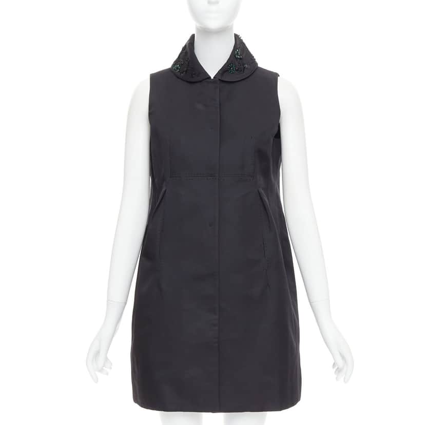 Shiatzy Chen Product Black Wool Very good condition - Front View