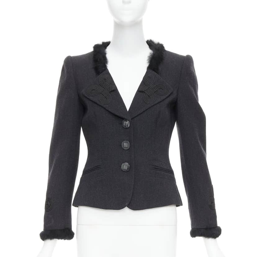 Emporio Armani Product Grey Wool Very good condition - Front View