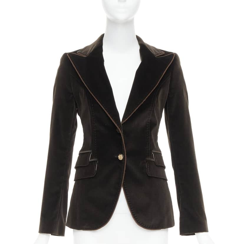 DOLCE & GABBANA Product Brown Velvet Very good condition - Front View