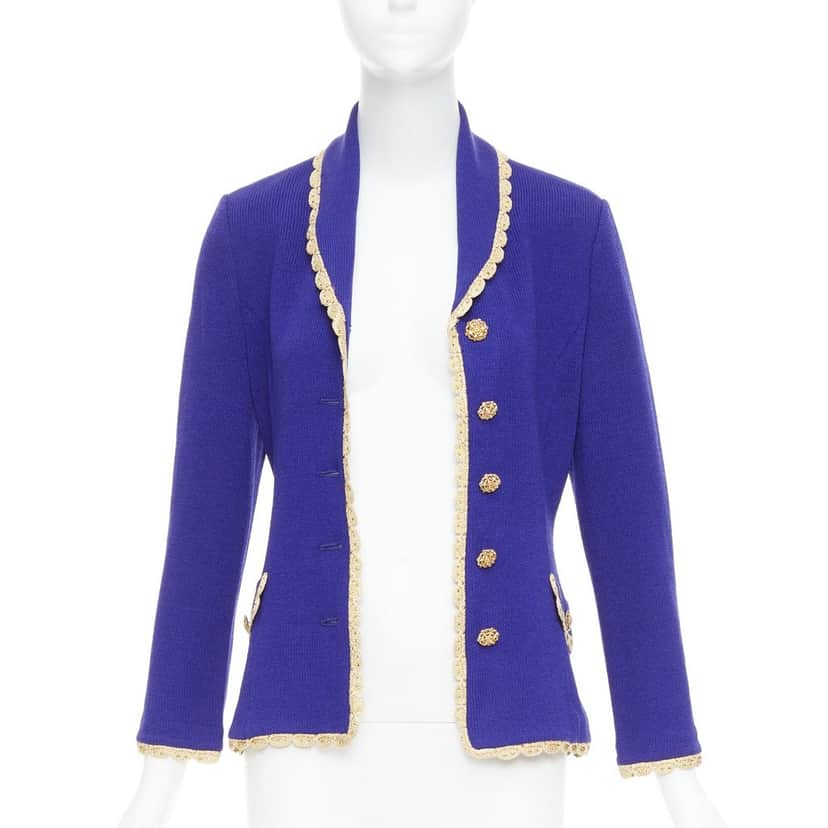 ST JOHN Product Blue Polyester Very good condition - Front View