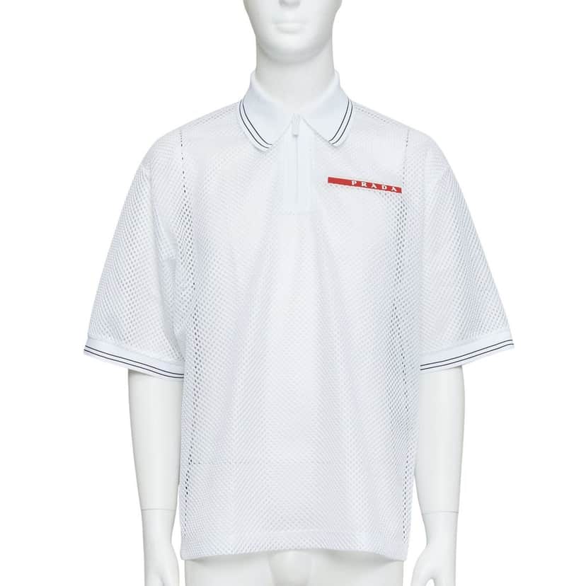 Prada Product White Polyester Very good condition - Front View
