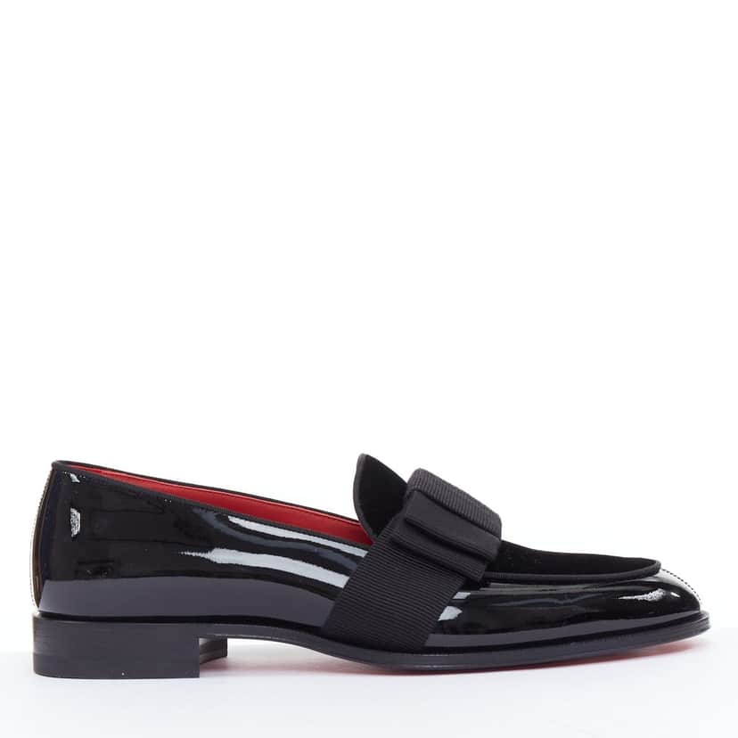 Christian Louboutin Styleeto Black Leather Never worn - Front View