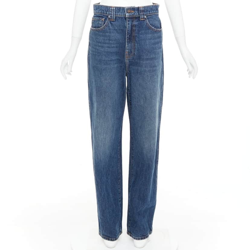 Khaite Albi Blue Denim Very good condition - Front View