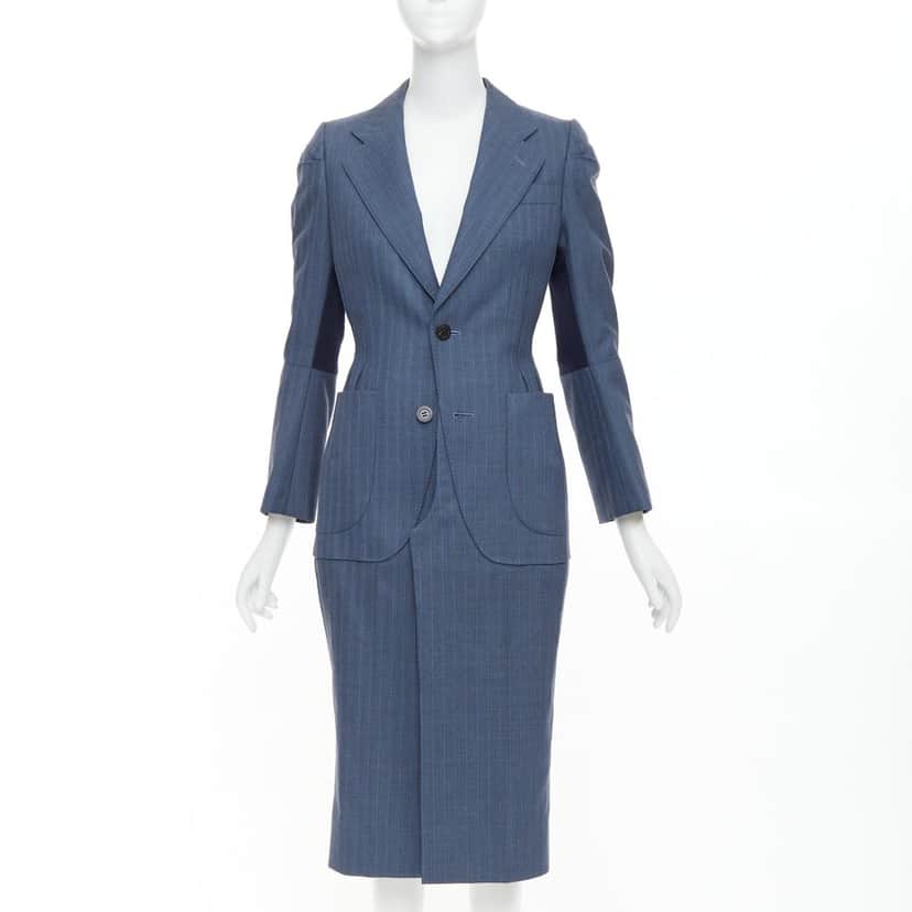 Junya Watanabe Product Blue Wool Never worn - Front View