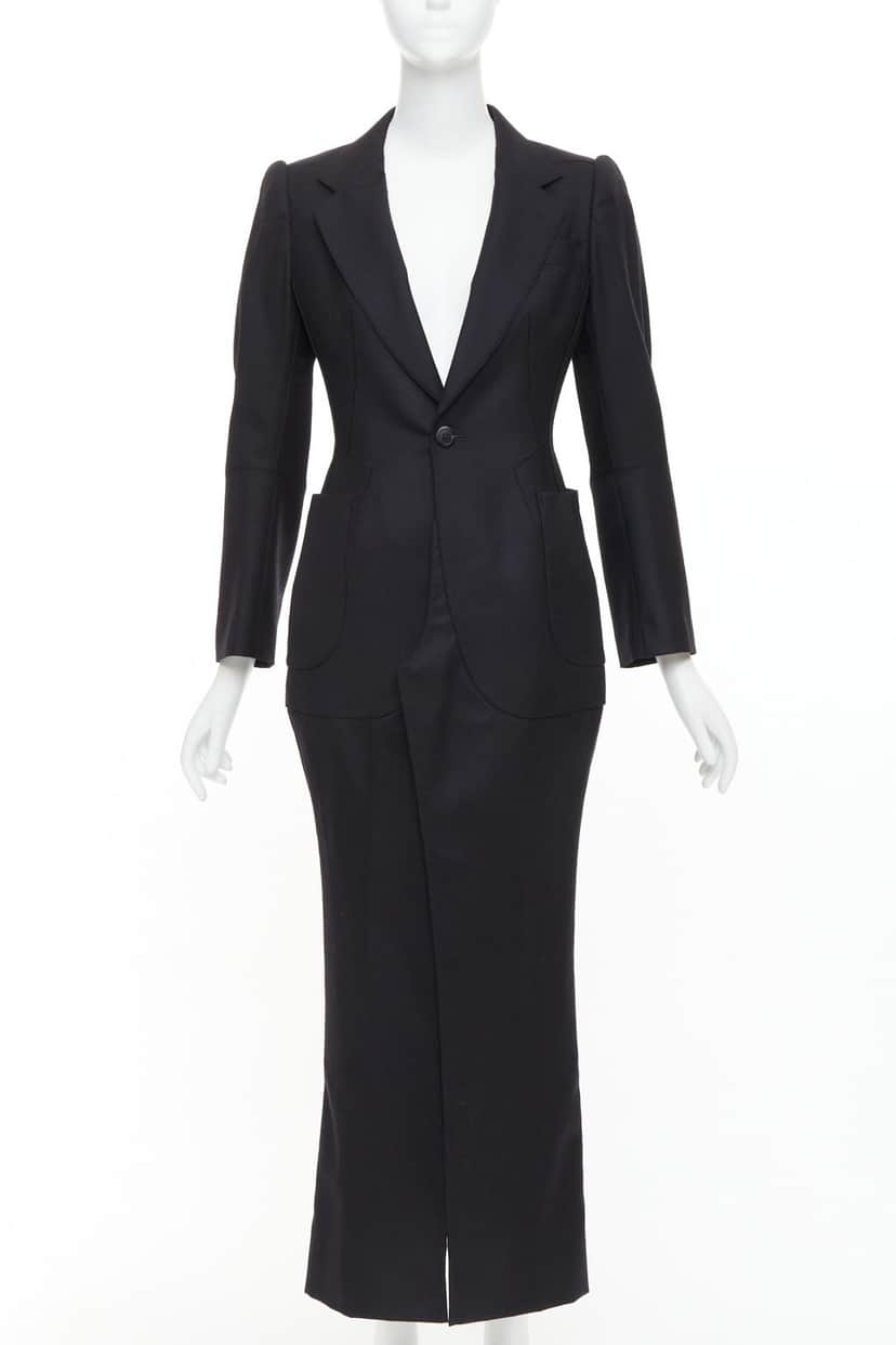 Junya Watanabe Product Black Wool Never worn, with tag - Front View