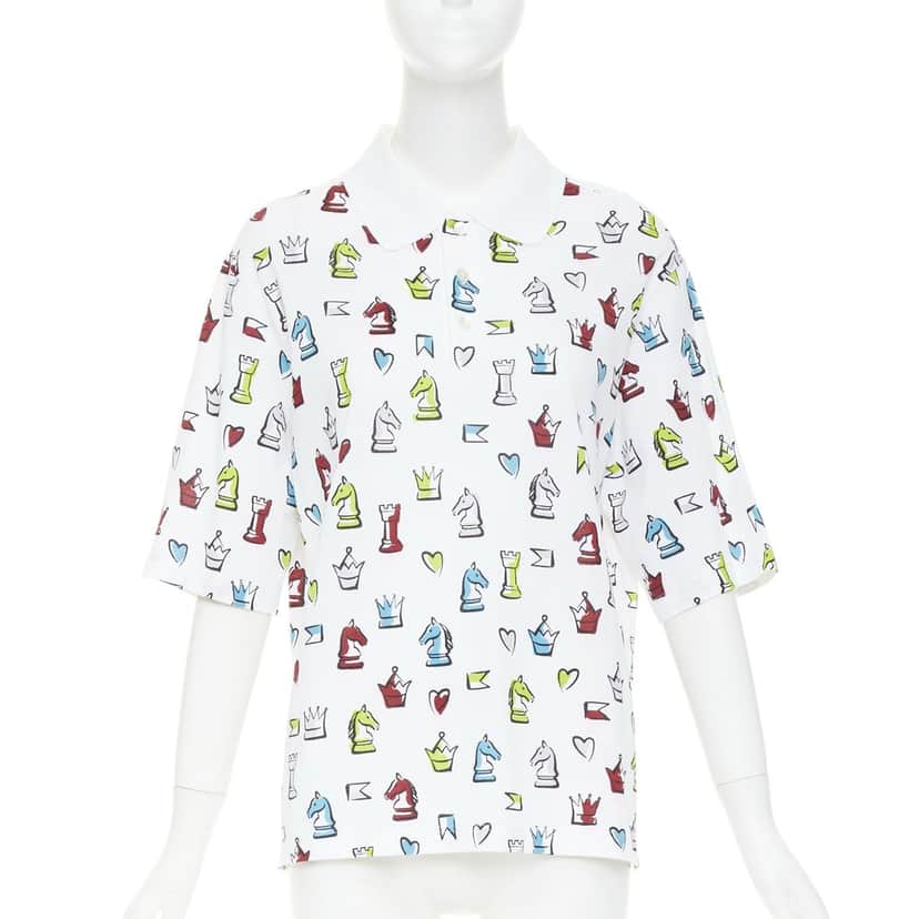 Hermes Product White Cotton Fair condition - Front View