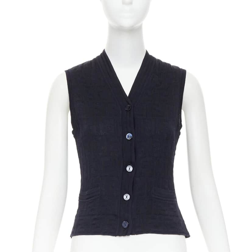 Fendi Product Black Cotton Very good condition - Front View