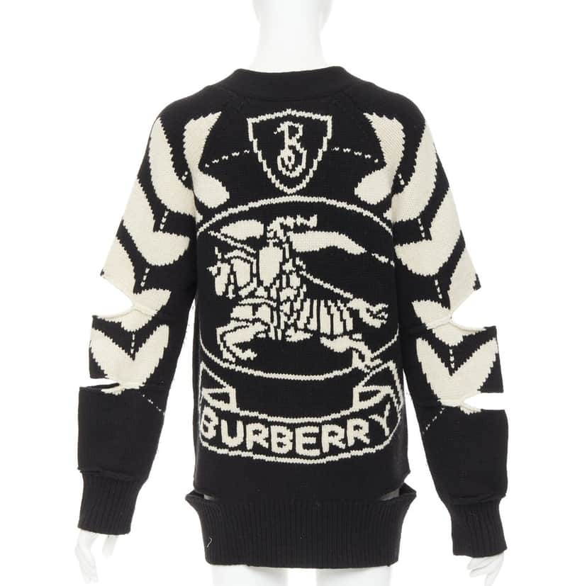 Burberry Nyla Black Wool Good condition - Front View