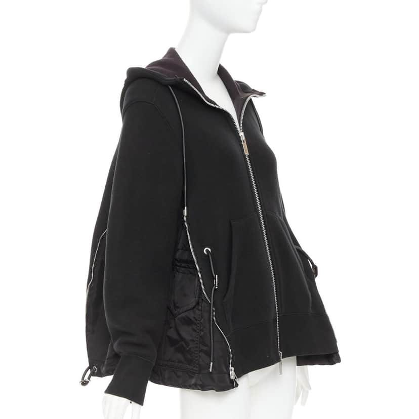 Sacai Product Black Cotton Good condition - Front View