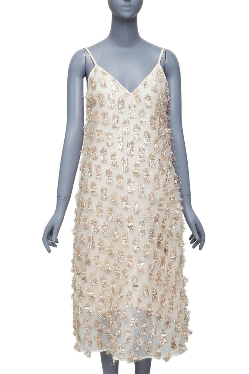 Raey Long Day Beige Silk Never worn, with tag - Front View