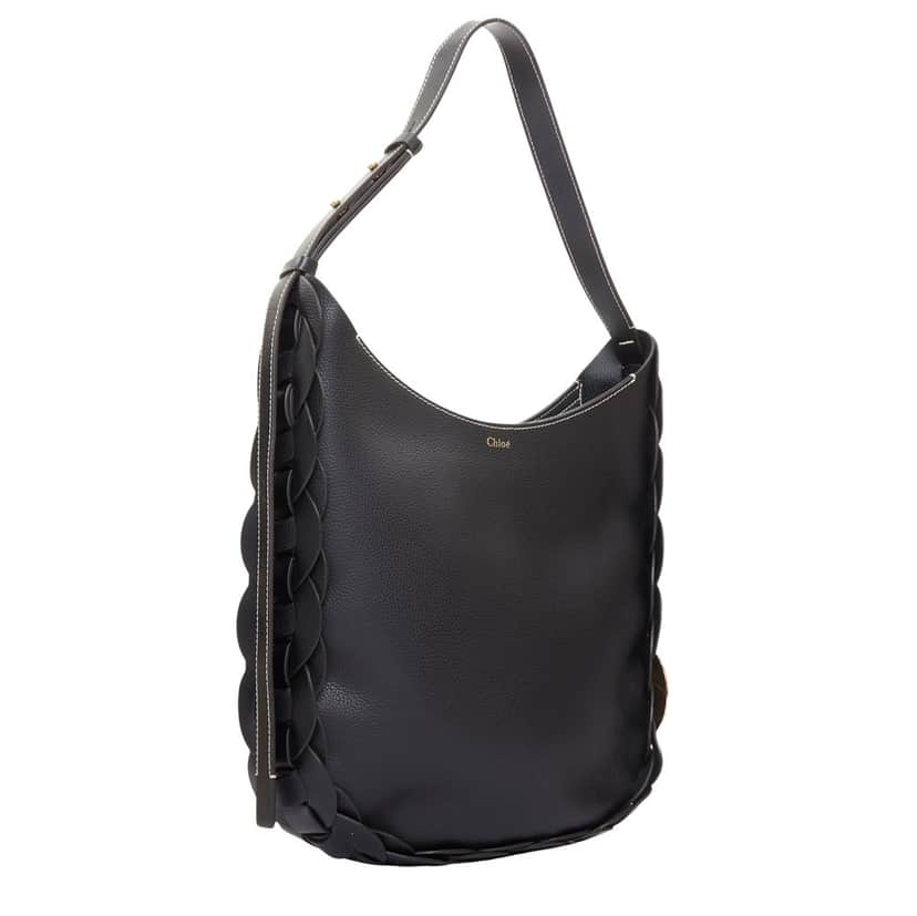 Chloe Darryl Black Leather Good condition - Front View