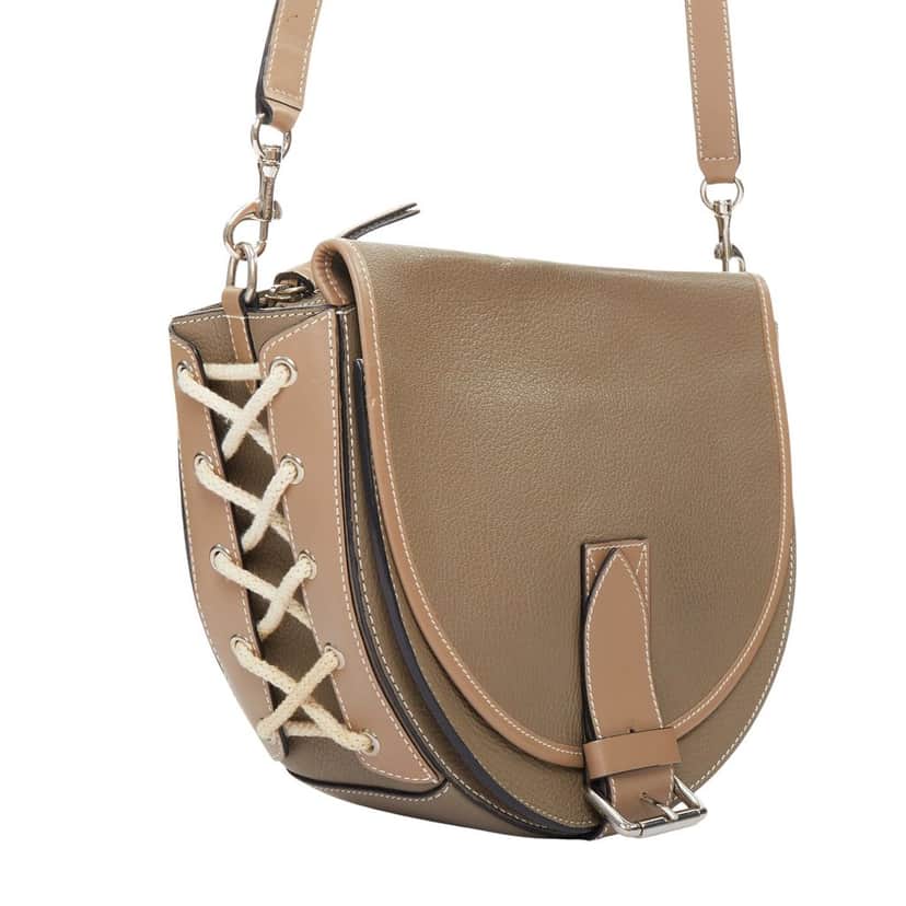 JW Anderson HB03918EASH Khaki Leather Good condition - Front View