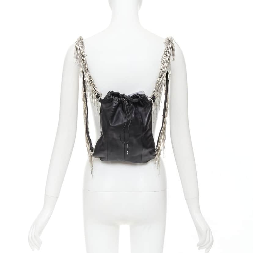 Kara Product Black Leather Never worn, with tag - Front View