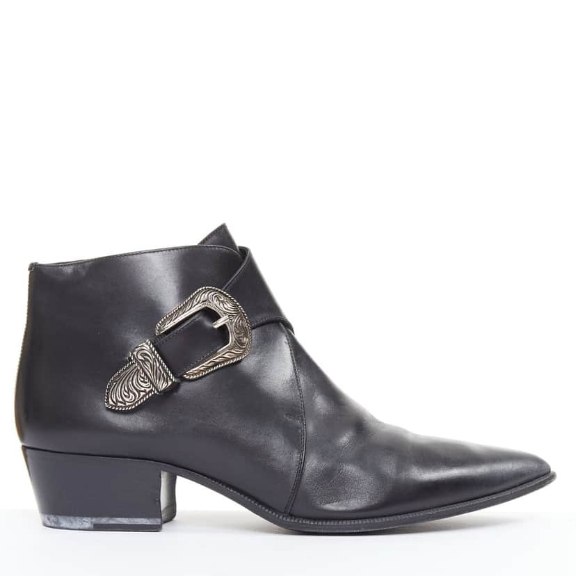 Saint Laurent Product Black Leather Fair condition - Front View