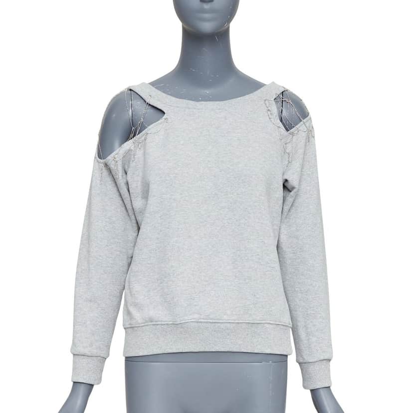 Saint Laurent Product Grey Cotton Very good condition - Front View
