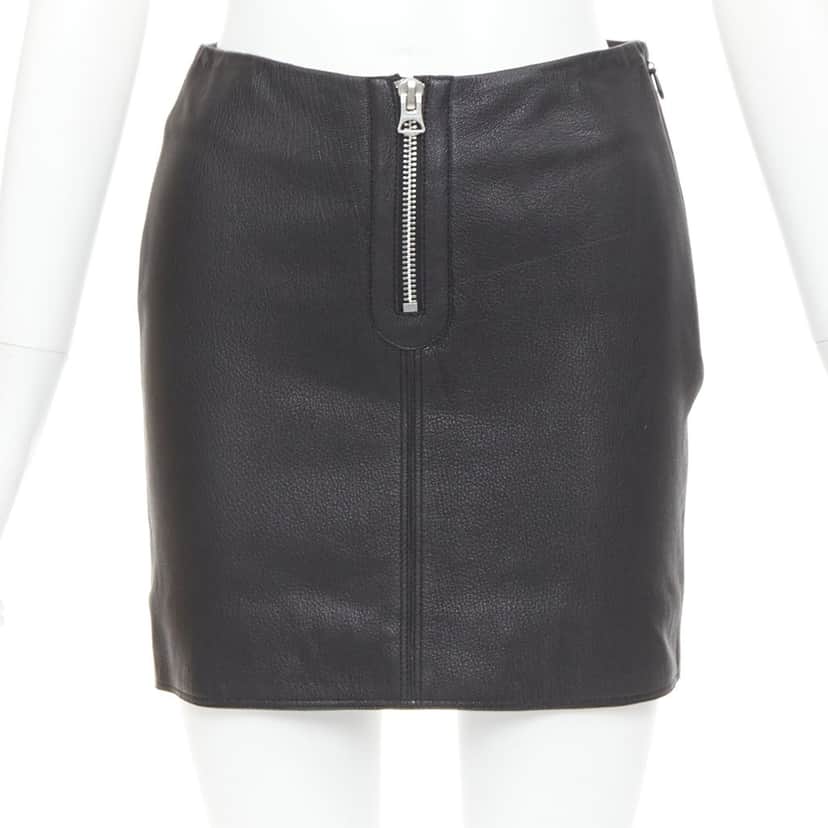 Acne Studios Franca Black Leather Very good condition - Front View