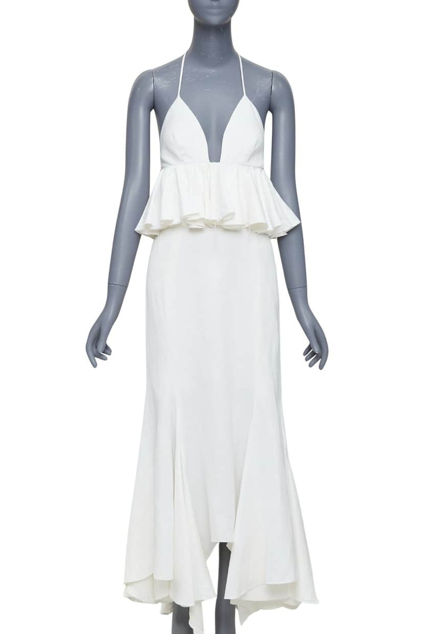 Juan Carlos Obando Product Beige Viscose Very good condition - Front View